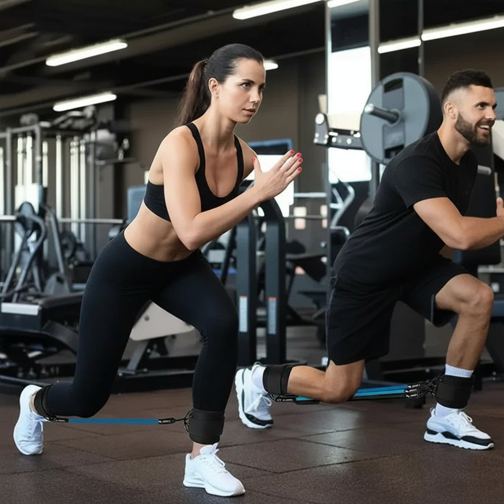 Sangles de Cheville avec Bandes de Résistance