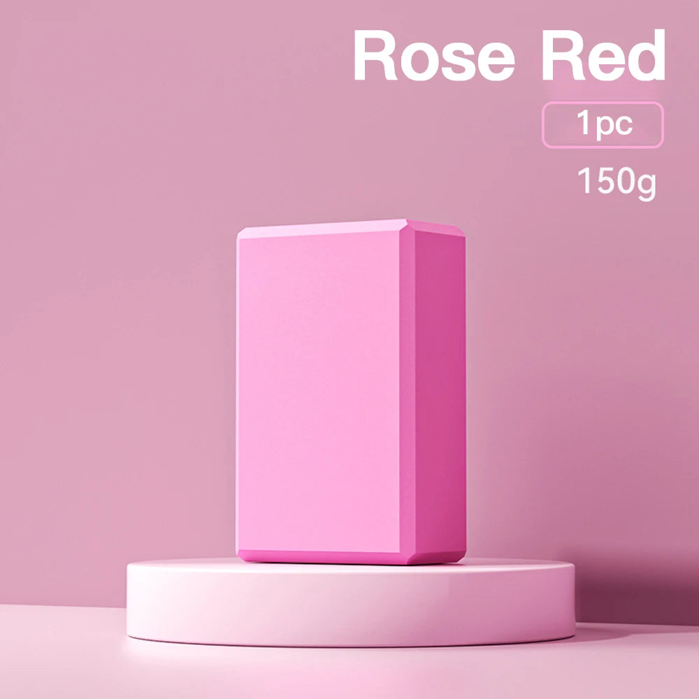 Briques de Yoga en Mousse – Blocs d’Entraînement Fitness pour Étirements, Postures et Renforcement